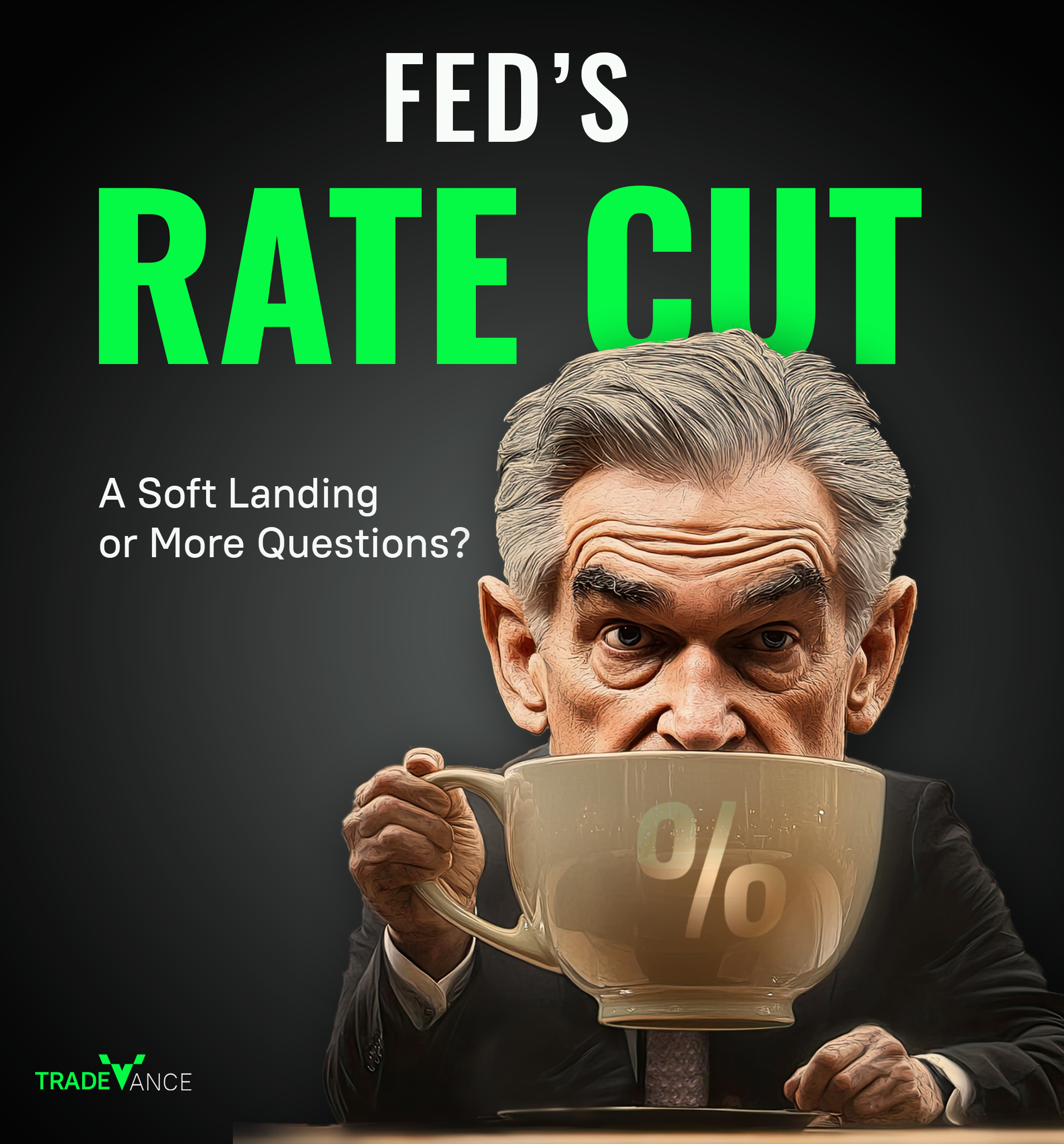 Fedโs Rate Cut: A Soft Landing or More Questions?